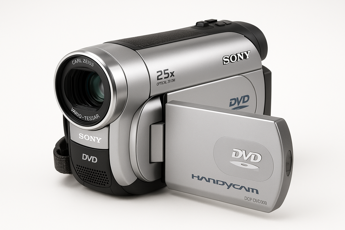 Sony DCR-DVD308 DVD Camcorder with 25x Optical Zoom and 5.1ch