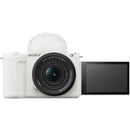 Sony ZV-E10 II Mirrorless Camera with 16-50mm Lens - White