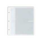 Pioneer Bonded Leather 3 Ring Photo Album Refill, 20 Pages Holds 40 4x6" Photos, 2 Per Page.