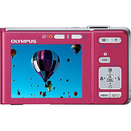 Olympus FE-360 8MP Digital Camera (Pink) | Camera Wholesalers