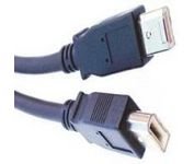 10' Firewire 6 pin to 6,