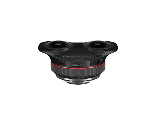 Canon RF 5.2mm f/2.8 L Dual Fisheye 3D VR Lens