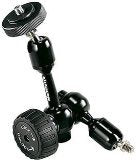 Manfrotto 814-1 Hydrostatic Arm 5.1-Inch with 1/4-20-Inch and 3/8-Inch Threaded Pivoting Pins - Replaces 814 (Black)