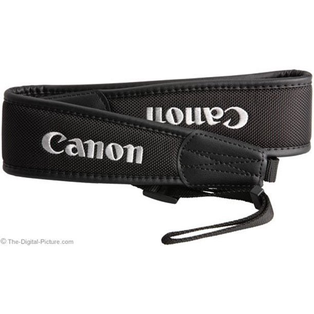 Canon Pro 600X Light Weight Wide Padded Neck Strap Black-Camera Wholesalers