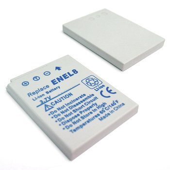EN-EL8 RECHARGEABLE LITHIUM-ION REPLACEMENT BATTERY FOR SELECT COOLPIX DIGITAL CAMERAS
