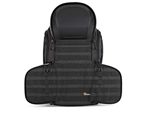 Lowepro ProTactic 450 AW II Black Pro Modular Backpack with All Weather Cover for Laptop Up to 15 Inch, Tablet, Canon/Sony Alpha/Nikon DSLR, Mirrorless CSC and DJI Mavic Drones LP37177-PWW, Black