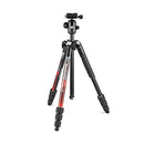 Manfrotto Element MII 4-Section Aluminum Travel Tripod with Ball Head (Red)