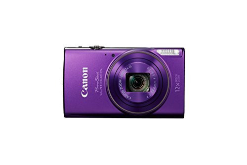 Canon PowerShot ELPH 360 HS 20.2 Megapixel Digital Camera with 12x Optical Zoom 3.0-inch TFT LCD and Built-In Wi-Fi(Black)