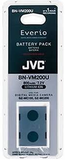 JVC BN-VM200U Battery Pack for Everio 100 & 200 Camcorders-Camera Wholesalers
