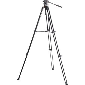 Manfrotto 701HDV/MVT502AM Tripod System with Carrying Bag