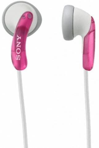 Sony MDR-E10LP Lightweight Earbuds (Pink)