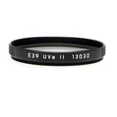 Leica E39 39mm UVa II Glass Filter, Black
