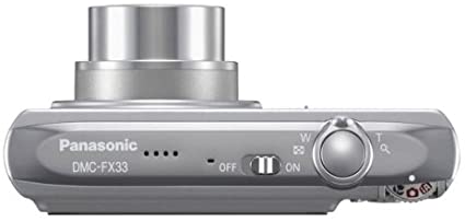 Panasonic Lumix DMC-FX33S 8.1MP Digital Camera with 3.6x Wide Angle MEGA Optical Image Stabilized Zoom (Silver)-Camera Wholesalers