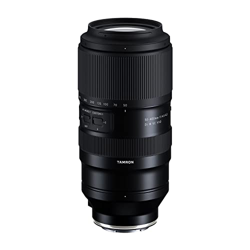 Tamron 50-400mm f/4.5-6.3 Di III VC VXD Lens for Sony E