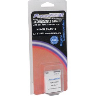 Power 2000 ACD-294 Battery for Nikon EN-EL12