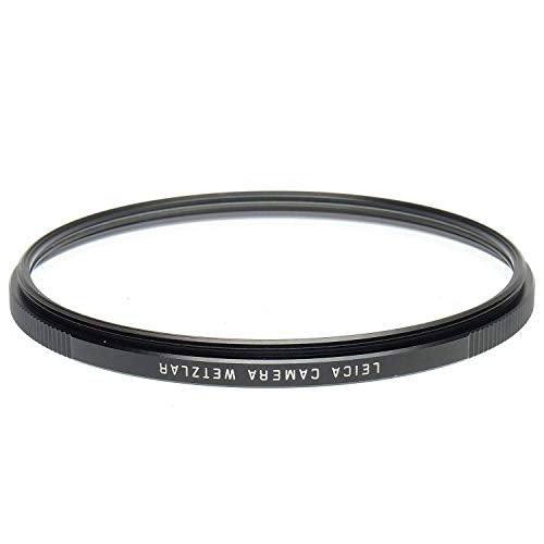 Leica E82 82mm UVa II Glass Filter, Black