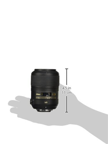Nikon AF-S DX Micro NIKKOR 85mm f/3.5G ED Vibration Reduction Fixed Zoom Lens with Auto Focus for Nikon DSLR Cameras