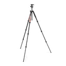 Manfrotto Element MII 4-Section Aluminum Travel Tripod with Ball Head (Red)