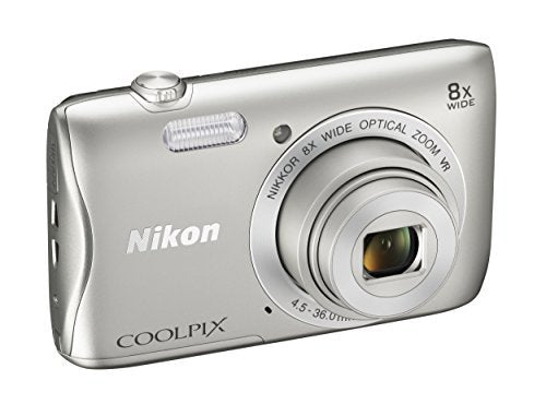 Nikon COOLPIX S3700 Digital Camera - Silver