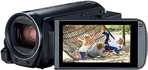 Canon VIXIA HF R800 Full HD Camcorder with 57x Advanced Zoom, 1080P Video and 3" Touchscreen - Black (US Model)