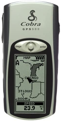 Cobra GPS 500 1.1-Inch Portable GPS Navigator