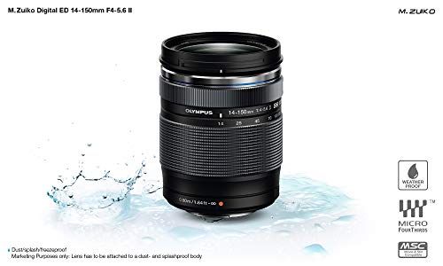 Olympus M.ZUIKO Digital ED 14-150mm F4.0-5.6 II Interchangeable Lens - International Version (No Warranty)
