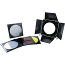 Dot Line 4-Leaf Barn Doors for CooLED 100 Light Head