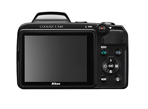 Nikon COOLPIX L340 Digital Camera (Black)