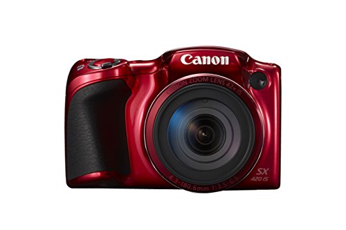 Canon PowerShot SX420 IS Digital Camera - Red
