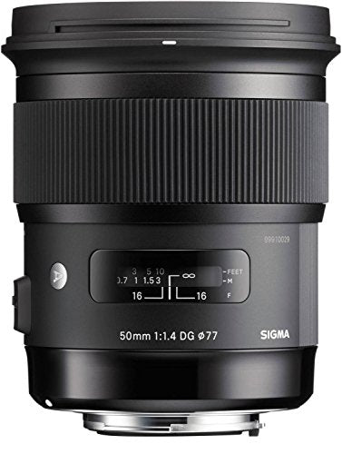 Sigma 311965 50mm F1.4 DG HSM | A For Sony SE , Black