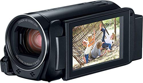 Canon VIXIA HF R800 Full HD Camcorder with 57x Advanced Zoom, 1080P Video and 3" Touchscreen - Black (US Model)
