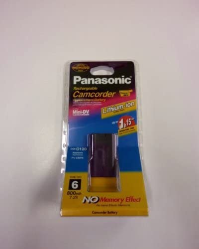 Panasonic CGR-D120 Camcorder battery Li-Ion 800 mAh, 7.2V-Camera Wholesalers