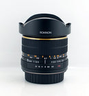Rokinon FE8M-C 8mm F3.5 Fisheye Fixed Lens for Canon - Black