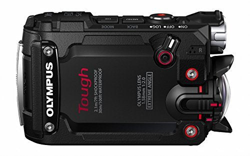 Olympus 8 Waterproof TG-Tracker Digital with 1.5" LCD, Black (V104180BU000)