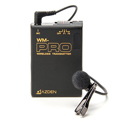 Azden WLX-PRO VHF Wireless Lavalier Microphone System (F1/F2 Frequenci