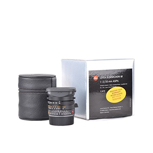 Leica Summicron-M 35mm f/2 ASPH Lens (Black)