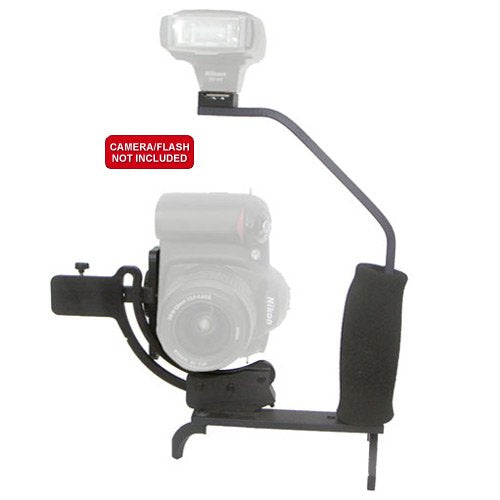 Stratos Proflip 90 Digital SLR Camera Flip Flash Bracket (Black)