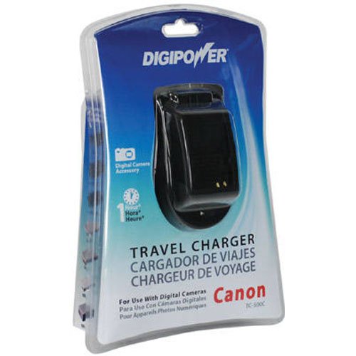 DigiPower TC-500C Travel Charger for Canon NB Series Batteries