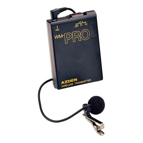 AZDEN WLT-PRO Pro Series Wireless Lavaliere Microphone and Transmitter