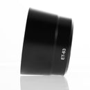Lens Hood for Canon EF-S 55-250mm f/4-5.6 IS STM Lens Replace 60mm ET-63