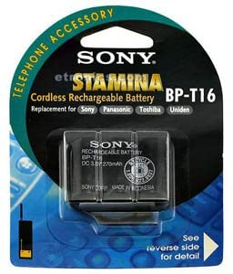 Sony BP-T16 Cordless Rechargeable Battery