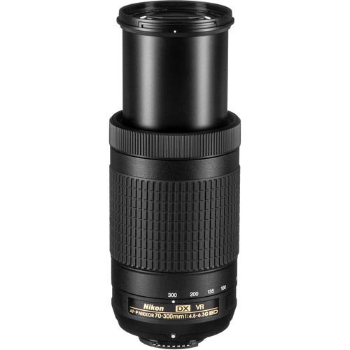 Nikon AF-P DX NIKKOR 70-300mm f/4.5-6.3G ED VR Lens for Nikon DSLR Cameras