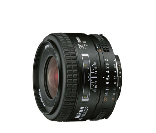 Nikon AF NIKKOR 1923 35mm f/2D Lens with Auto Focus for Nikon DSLR Cameras