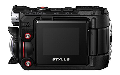 Olympus 8 Waterproof TG-Tracker Digital with 1.5" LCD, Black (V104180BU000)