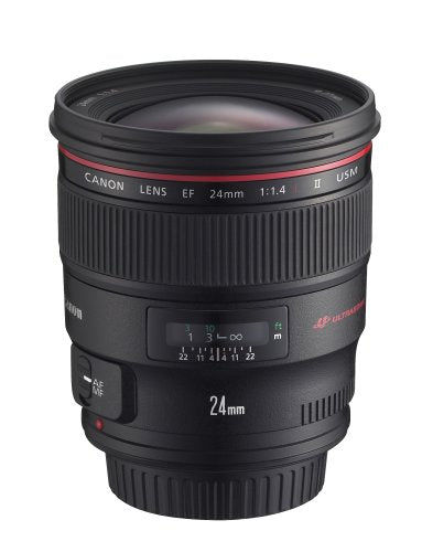 Canon EF 24mm f/1.4L II USM Wide Angle Lens - Fixed