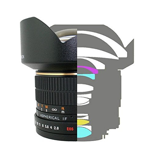 Rokinon 14mm f/2.8 IF ED UMC Lens For EF Canon - FE14M-C