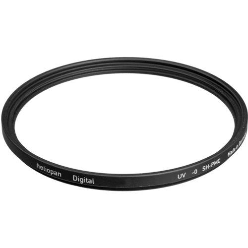 Heliopan 52mm UV SH-PMC Filter (705211) with specialty Schott glass in floating brass ring