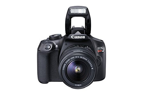 Canon EOS Rebel T6 Digital SLR Camera Kit with EF-S 18-55mm f/3.5-5.6 DC III Lens (Black)-Camera Wholesalers