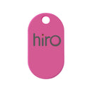 Hiro (v2.0) The Bluetooth Key Finder (Remote, Wallet, Phone Tracker): iOS & Android Compatible (Smartphone App Drops GPS Location on Map) with Rubber Matte Finish