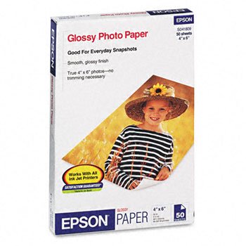 EPSS041809 - Epson Glossy Borderless Photo Paper